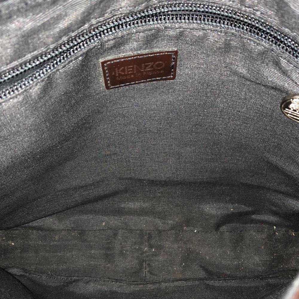 Kenzo Brown Leather Drop Shoulder Bag - Picture 5 of 11